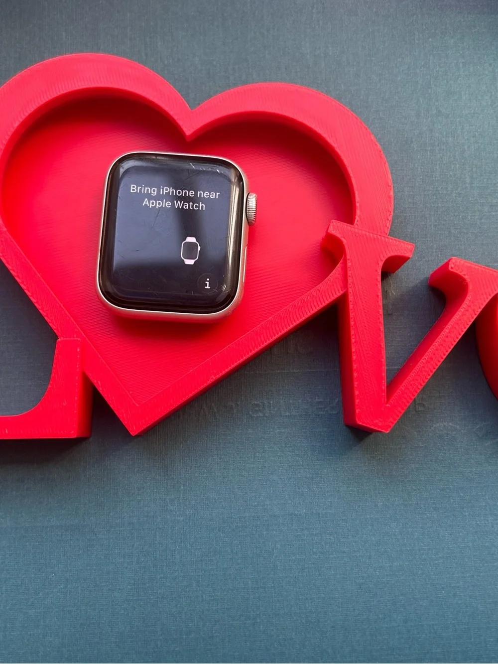 Apple Watch Silver Case with Black Display 🖤